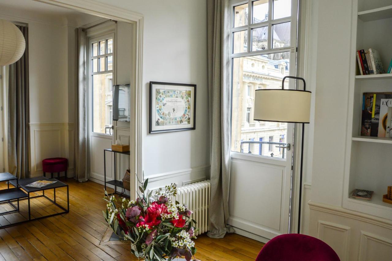 Apartament Les Berceaux De La Cathedrale Reims Zewnętrze zdjęcie